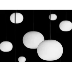 FLOS Mini Glo-ball suspension taklampa, opalglas 11,2cm