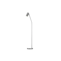Örsjö Belysning Minipoint rak golvlampa, krom 121cm