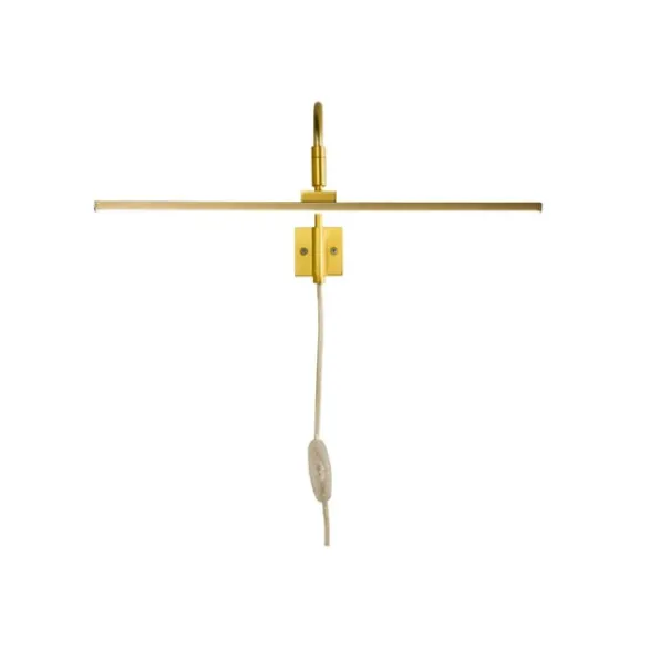 Aneta MIRO tavelbelysning LED, guld 16cm
