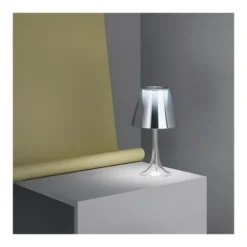 FLOS MISS K bordslampa, silver 43,2cm