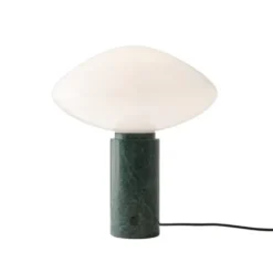 &tradition Mist bordslampa AP17, Matt White/Guatemala Verde
