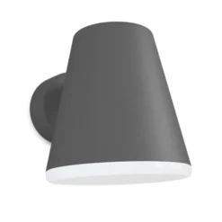 Belid Mist outdoor vägglampa grafite struktur