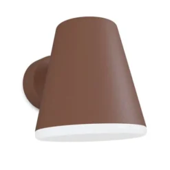 Belid Mist outdoor vägglampa rust struktur