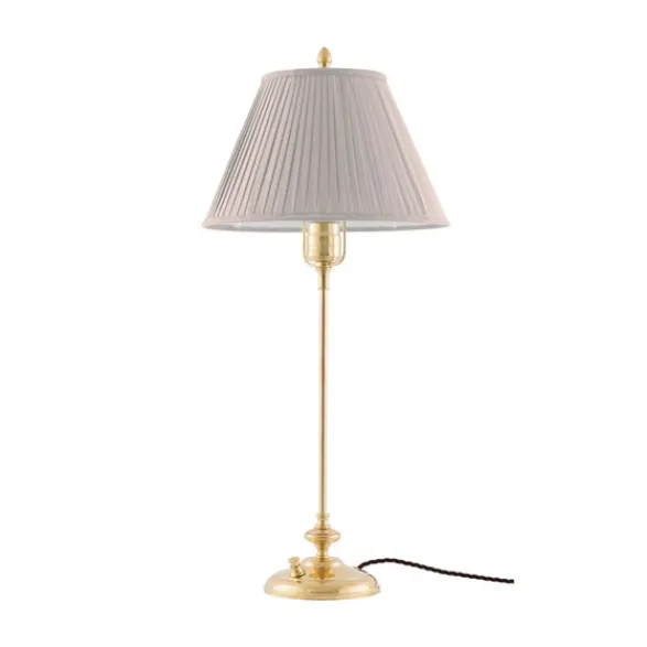 Karlskrona Lampfabrik Moberg Bordslampa, Polerad mässing