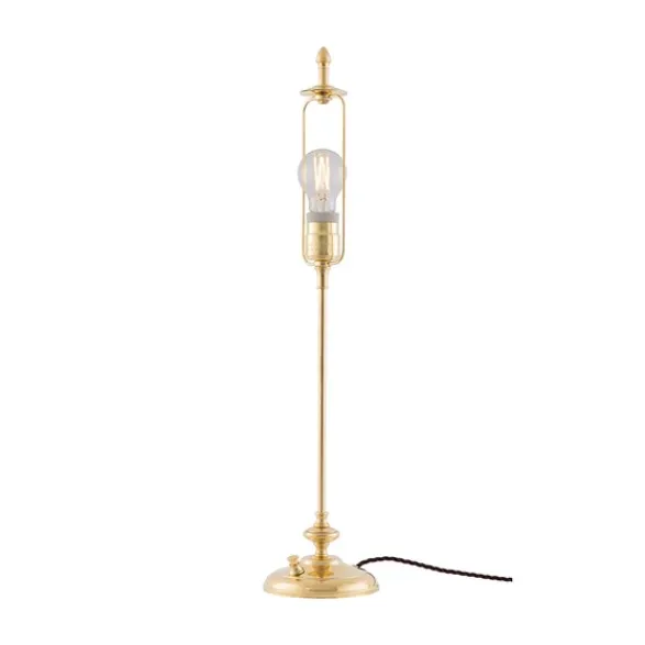 Karlskrona Lampfabrik Moberg Bordslampa, Polerad mässing