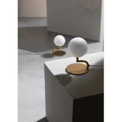 Pholc Mobil 18 bordslampa Brass, opal