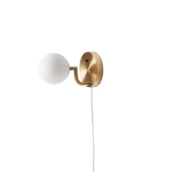 Pholc Mobil 12 vägglampa Brass, opal