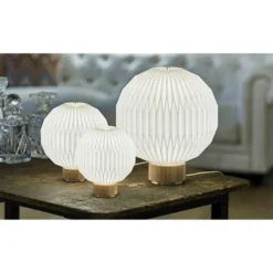 Le Klint Model 375 bordslampa x-small, vit/ek