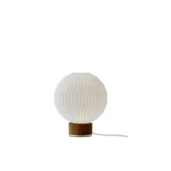 Le Klint Model 375 bordslampa x-small, vit/rökt ek