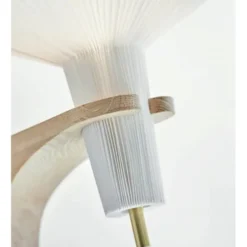 Le Klint Model 204 vägglampa, vit/ek