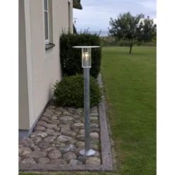 Konstsmide Mode trädgårdslykta ink stolpe, galv