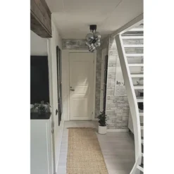 Aneta Molekyl plafond, svart/rök