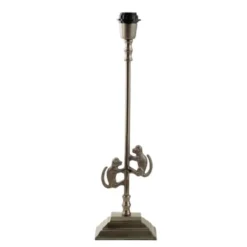Hallbergs Belysning Monkeys Lampfot Antik silver 14,5cm