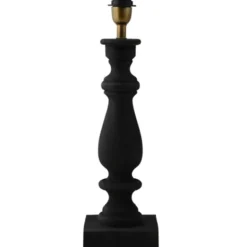 Hallbergs Belysning Montecristo Lampfot Svart 15cm