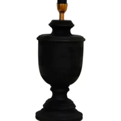 Hallbergs Belysning Monterey Lampfot Antik svart 15cm