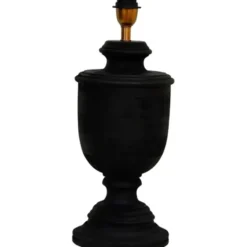 Hallbergs Belysning Monterey Lampfot Antik svart 20cm