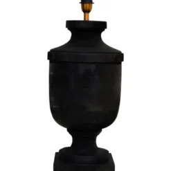Hallbergs Belysning Monterey Lampfot Antik svart 27cm