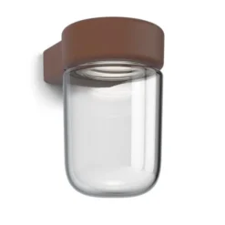 Belid Moon vägglampa IP44 rust struktur LED