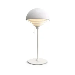 Herstal Motown bordslampa vit E27