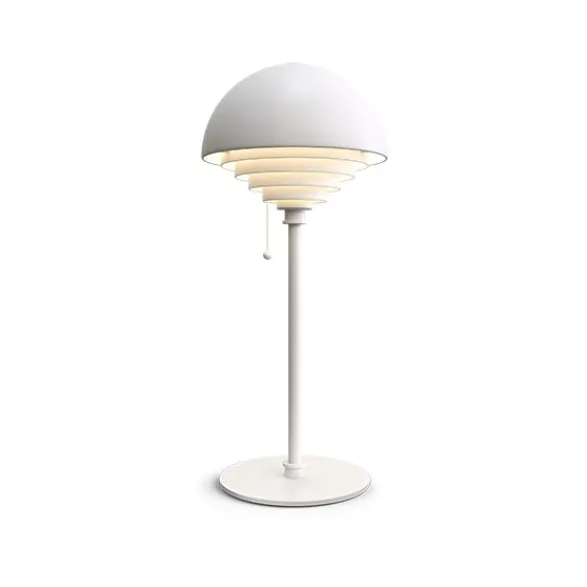 Herstal Motown bordslampa vit E27