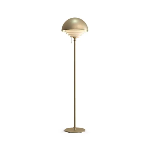 Herstal Motown golvlampa mässing E27