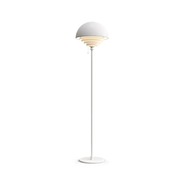 Herstal Motown golvlampa vit E27