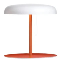 Örsjö Belysning Mushroom Bordslampa, Vit/Rönnbär