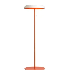 Örsjö Belysning Mushroom Golvlampa, Vit/Rönnbär