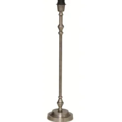 Hallbergs Belysning Nelly Lampfot Hög Antik silver 15cm