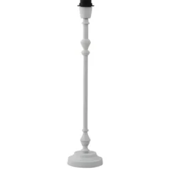 Hallbergs Belysning Nelly Lampfot Hög Vit 15cm