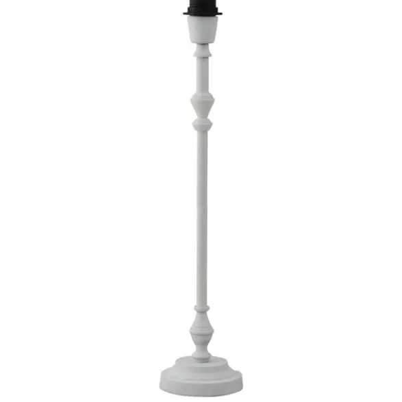 Hallbergs Belysning Nelly Lampfot Hög Vit 15cm