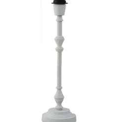 Hallbergs Belysning Nelly Lampfot Låg Vit 10cm