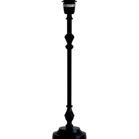 Hallbergs Belysning Nelly Lampfot Mellan Svart 12,5cm