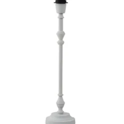 Hallbergs Belysning Nelly Lampfot Mellan Vit 12,5cm