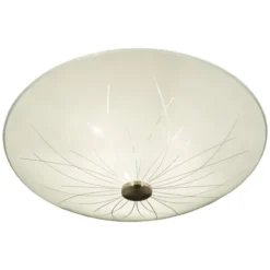 Aneta Nerine plafond, vit/stål 50cm