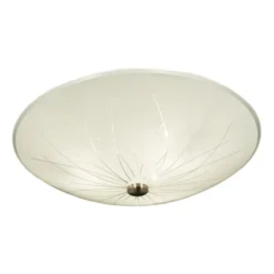 Aneta Nerine plafond, vit/stål 42cm