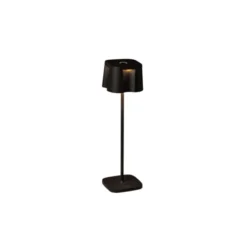 Konstsmide Nice bordslampa svart fyrkantig