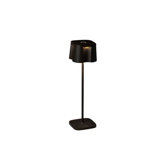 Konstsmide Nice bordslampa svart fyrkantig