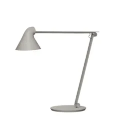 Louis Poulsen NJP bordslampa, ljusgrå 48cm