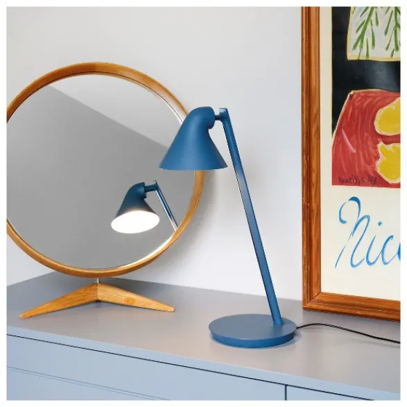 Louis Poulsen NJP Mini bordslampa, blå