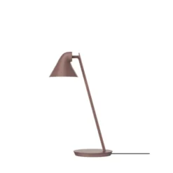 Louis Poulsen NJP Mini bordslampa, rosenbrun