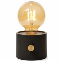 Unison NO CABLE BATTERY black bordslampa LED
