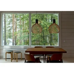 Secto Design Octo pendel small, valnöt 45cm