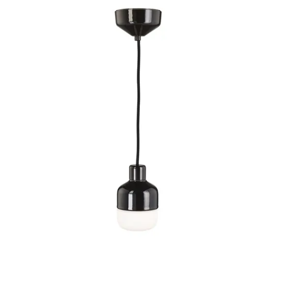 IFÖ Electric Ohm 155 pendel, svart/opal 15,5cm