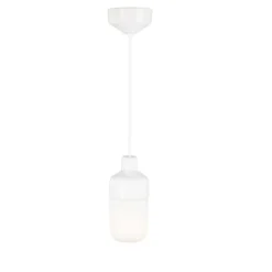 IFÖ Electric Ohm 215 pendel, vit/opal 21,5cm