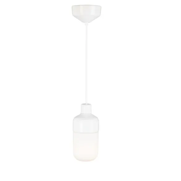 IFÖ Electric Ohm 215 pendel, vit/opal 21,5cm