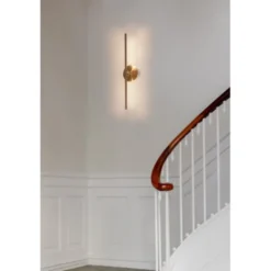 Umage Omni vägglampa, mässing