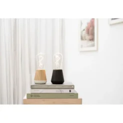Humble One Table Light Black Wood