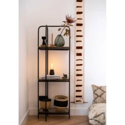 Humble One Table Light Black Wood