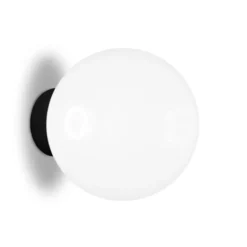 Tom Dixon Opal 25 Surface LED tak/vägg plafond, opal/svart